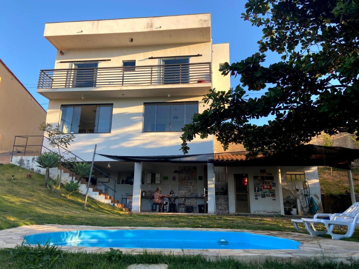 Casa Com Piscina Fundo Pra Represa E Ar Condicionado Casinhabrancadevaranda Ijaci Exterior foto